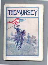 Munsey's Magazine Pulp Aug 1898 Vol. 19 #5 VG+ 4.5 picture