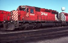Canadian Pacific CP Rail SD40-2 5682 - 3/4 roster view - 1982          5/24 P5-9 picture