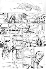 DC StormWatch #29 Original Interior page 9 Guichet/Starlin picture
