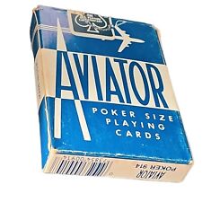 Aviator Poker Size Playing Cards  914 Open Box picture