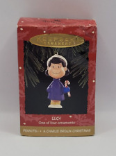 Hallmark Keepsake Ornament Peanuts Lucy A Charlie Brown Christmas picture