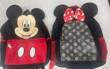 Disneys Mickey And Minnie Backpacks Set Of 2 picture
