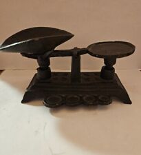 Vintage Miniature Cast Iron Balance Scale picture