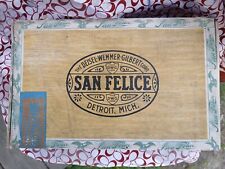 vintage, rectangular cigar box {paper} picture