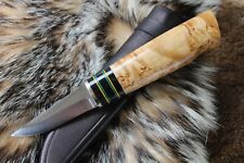Custom Nordic Knife, Puukko, Scandi Drop Point, Knives by L. C. Patrick, #15 picture