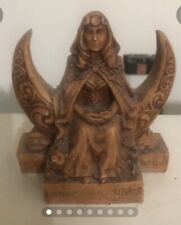 Selene The Goddess Of The Moon Art Statue By Signed Artist P.Borda  2000 picture