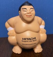 VINTAGE Sumo Wrestler Japanese Stress Relief Ball Squeeze Toy Figure Hitachi 4” picture