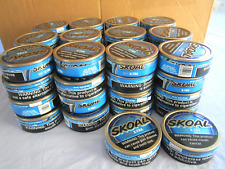 50 EMPTY SKOAL CANS for Crafts SMOKELESS, NO TOBACCO inside TINS DIP Mint X-Tra picture