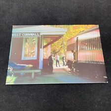 VTG‼ West Cornwall CT Train Station Housatonic Valley 6x4 Postcard • UNPOSTED‼ picture