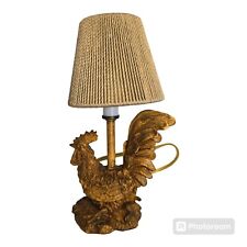 Rooster Desk Lamp with Shade 11