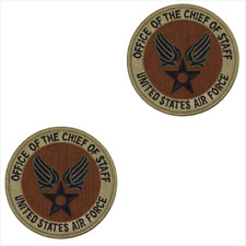 GENUINE U.S. AIR FORCE PATCH: OFFICE OF THE CHIEF OF STAFF USAF - OCP WITH HOOK picture