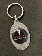 Pontiac MONTANA SV6 Granite Look Keychain Key Ring Fob w/ Highland Glen Sticker picture