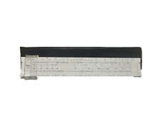 VIntage Pickett Microline 140 White Slide Rule With Case picture