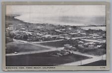 Aerial View Pismo Beach California 1940s Postcard picture