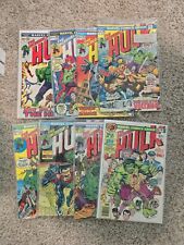 Incredible Hulk comic lot of 8 issues 152, 166, 167, 170, 173, 174, 175, and 200 picture