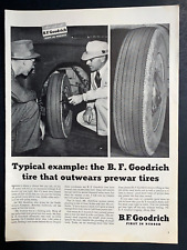 1947 B F Goodrich Tires Print Ad 14