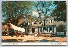 Postcard The Raleigh Tavern Williamsburg Virginia picture