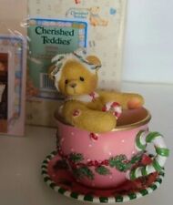 NEW Cherished Teddies 269840 LTE JoAnn Cup Full Of Love 1997 picture