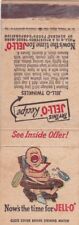 JELL-O Grocery Store Food Brooklyn New York Matchbook Cover 1953 Baby picture