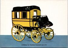 Postcard Postal History Diligence Mail Coach German Reichspoft picture
