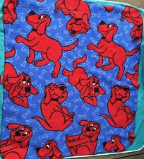 Vtg 90s Clifford the Big Red Dog Throw Blanket Northwest Company Scholastic picture