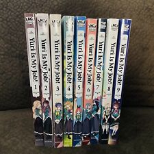 Yuri is My Job Volumes 1-9, 1, 2, 3, 4, 5, 6, 7, 8, 9, English Manga Books picture
