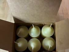 PARTYLITE Vintage Set of 6 Voltive Mojito Candles NIB picture