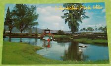 Vintage Unused Hawaii Postcard Liliuokalani Park picture