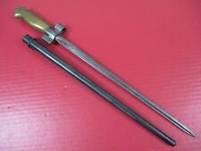 pre-WWI French Army Mle 1886/35 Lebel Rifle Bayonet w/Scabbard Short Blade XLNT1 picture