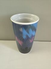 Starbucks Alaska Tumbler Ceramic Northern Lights Travel Mug 12oz picture