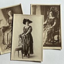 Antique Photograph Lovely Mature Edwardian Woman ID Mary Barry Brooklyn NY picture