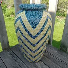 Vintage Mosaic Tile Vase 21