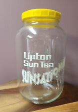 Vintage Lipton Sun Tea Jar Sunsational picture