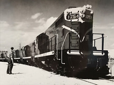 Grand Trunk Western Railroad GTW #1754 Locomotive Train Photo 6.5