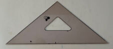 RARE Vintage ~ Japan C 2 F Inc T4590-8 45 Acrylic Drawing Drafting Triangle picture