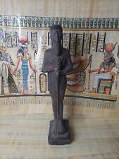 RARE ANTIQUE ANCIENT EGYPTIAN Ptah Crafts Architects Black Statue Heavy Stone picture