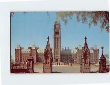 Postcard The Canadian Houses of Parliament Ottawa Ontario Canada picture