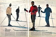 1964 Winter Olympics Mens Sport Wear Fashion Wool Sweaters Vtg Pop Art Print Ad picture