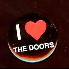 old I Love ( Heart ) the Doors Pin Pinback Button picture