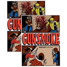 Gunsmoke Arcade Side Art 2 Piece Set Laminated High Quality picture