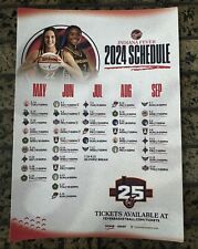 WNBA Indiana Fever 2024 Schedule Magnet Caitlin Clark Aliyah Boston Photo picture