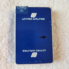 Vintage United Airlines Playing Cards In Box FULL DECK Used Condition picture