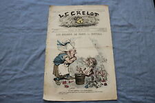 1871 MAY 7 LE GRELOT NEWSPAPER -LES JOUJOUX DE PARIS - BERTALL- FRENCH - NP 8461 picture