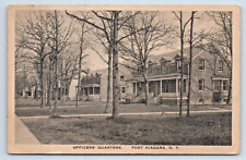 Postcard Officers Quarters Fort Niagara New York Albertype picture