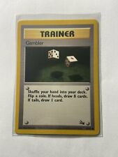 Gambler Fossil near mint condition ENGLISH  60/62 picture