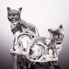 Crystal Cat Salt & Pepper Shakers - Lenox Cats - $55 Value- Gift for Cat Lovers picture