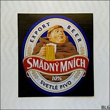 Thirsty Monk Export Beer 10% Slovak Beer Label (BL6) picture