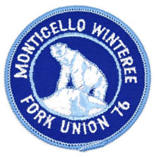 MINT 1976 Monticello Winteree Fork Union Robert E. Lee Council Patch Virginia VA picture