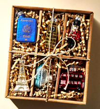 Anthropologie World Traveler Ornaments Set of 6 New picture