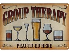 Group therapy Vintage Sign picture